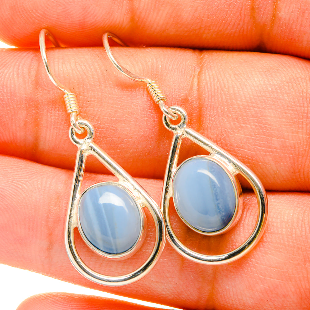 Owyhee Opal Earrings handcrafted by Ana Silver Co - EARR418981