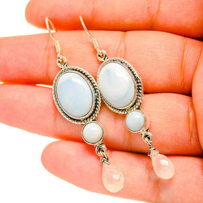 Owyhee Opal Earrings handcrafted by Ana Silver Co - EARR418993