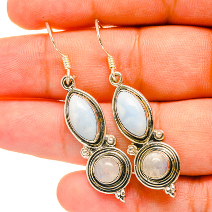 Larimar Earrings handcrafted by Ana Silver Co - EARR419003