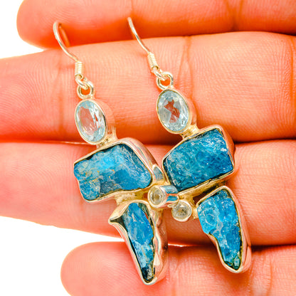 Apatite Earrings handcrafted by Ana Silver Co - EARR419011