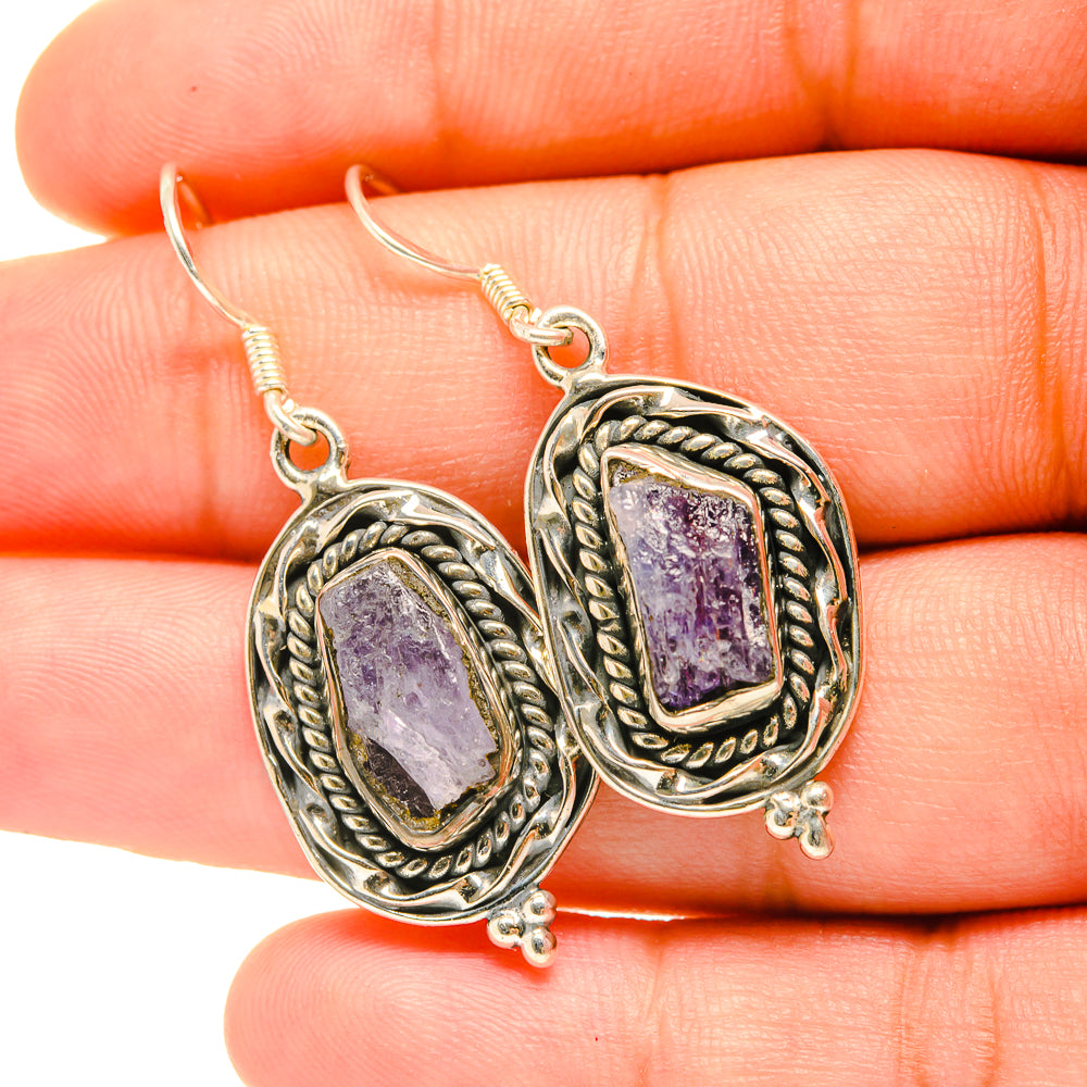 Tanzanite Earrings handcrafted by Ana Silver Co - EARR419037