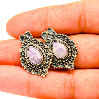 Tiffany Stone Earrings handcrafted by Ana Silver Co - EARR419086