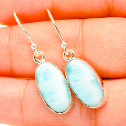 Larimar Earrings handcrafted by Ana Silver Co - EARR419122