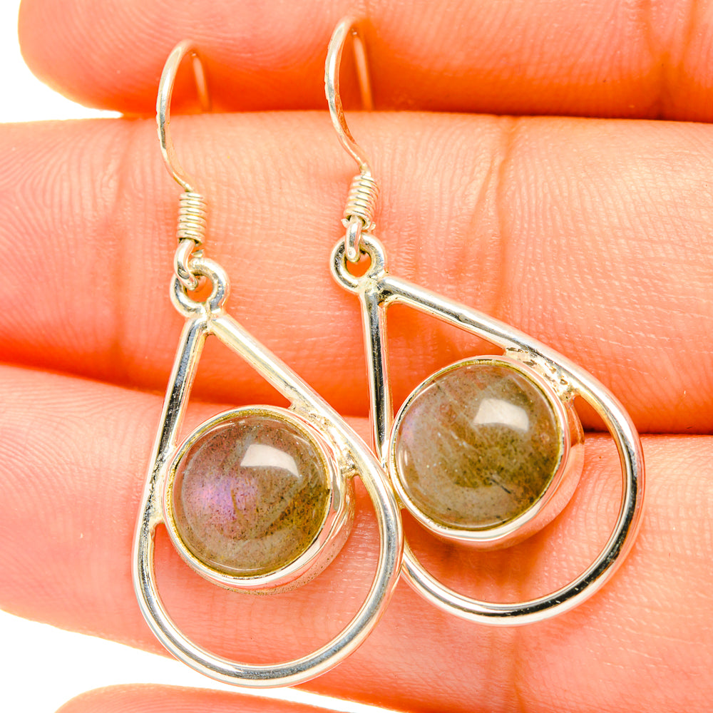 Labradorite Earrings handcrafted by Ana Silver Co - EARR419138