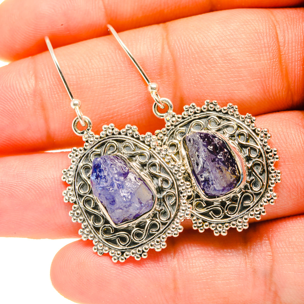 Tanzanite Earrings handcrafted by Ana Silver Co - EARR419186