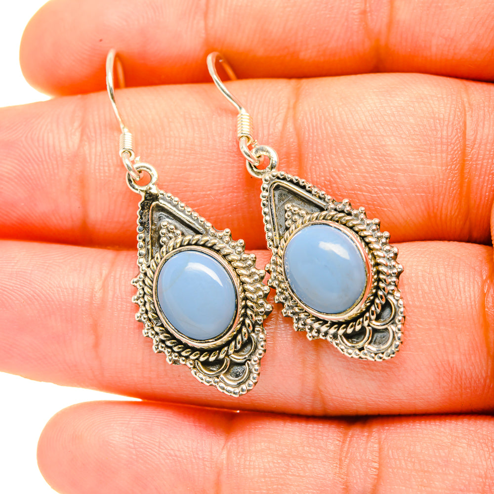 Owyhee Opal Earrings handcrafted by Ana Silver Co - EARR419196