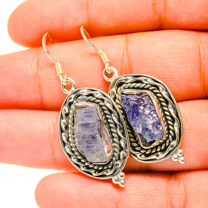 Tanzanite Earrings handcrafted by Ana Silver Co - EARR419226