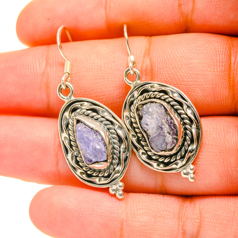 Tanzanite Earrings handcrafted by Ana Silver Co - EARR419252