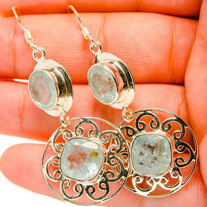Aquamarine Earrings handcrafted by Ana Silver Co - EARR419302