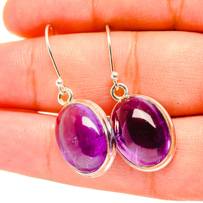 Amethyst Earrings handcrafted by Ana Silver Co - EARR419315