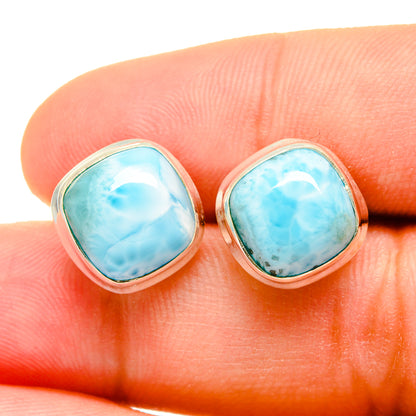 Larimar Earrings handcrafted by Ana Silver Co - EARR419339