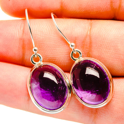 Amethyst Earrings handcrafted by Ana Silver Co - EARR419359