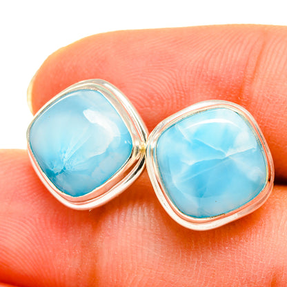 Larimar Earrings handcrafted by Ana Silver Co - EARR419604