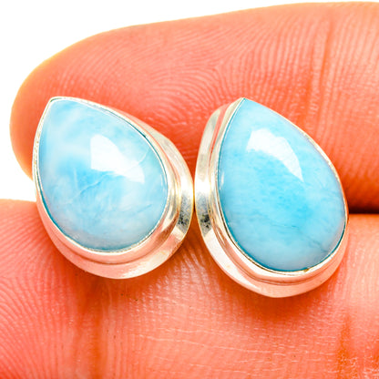 Larimar Earrings handcrafted by Ana Silver Co - EARR419638