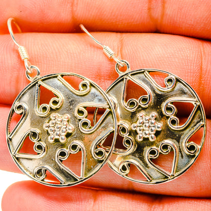 Engraved Earrings handcrafted by Ana Silver Co - EARR419664