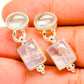 Rainbow Moonstone Earrings handcrafted by Ana Silver Co - EARR419675