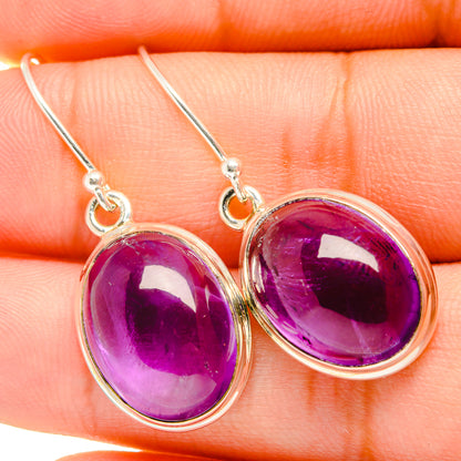 Amethyst Earrings handcrafted by Ana Silver Co - EARR419694