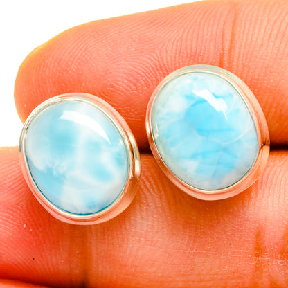 Larimar Earrings handcrafted by Ana Silver Co - EARR419706
