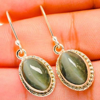 Cat's Eye Earrings handcrafted by Ana Silver Co - EARR419745