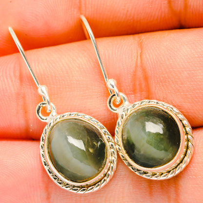 Cat's Eye Earrings handcrafted by Ana Silver Co - EARR419748