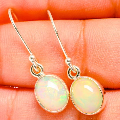 Ethiopian Opal Earrings handcrafted by Ana Silver Co - EARR419798