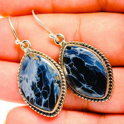 Pietersite Earrings handcrafted by Ana Silver Co - EARR419812