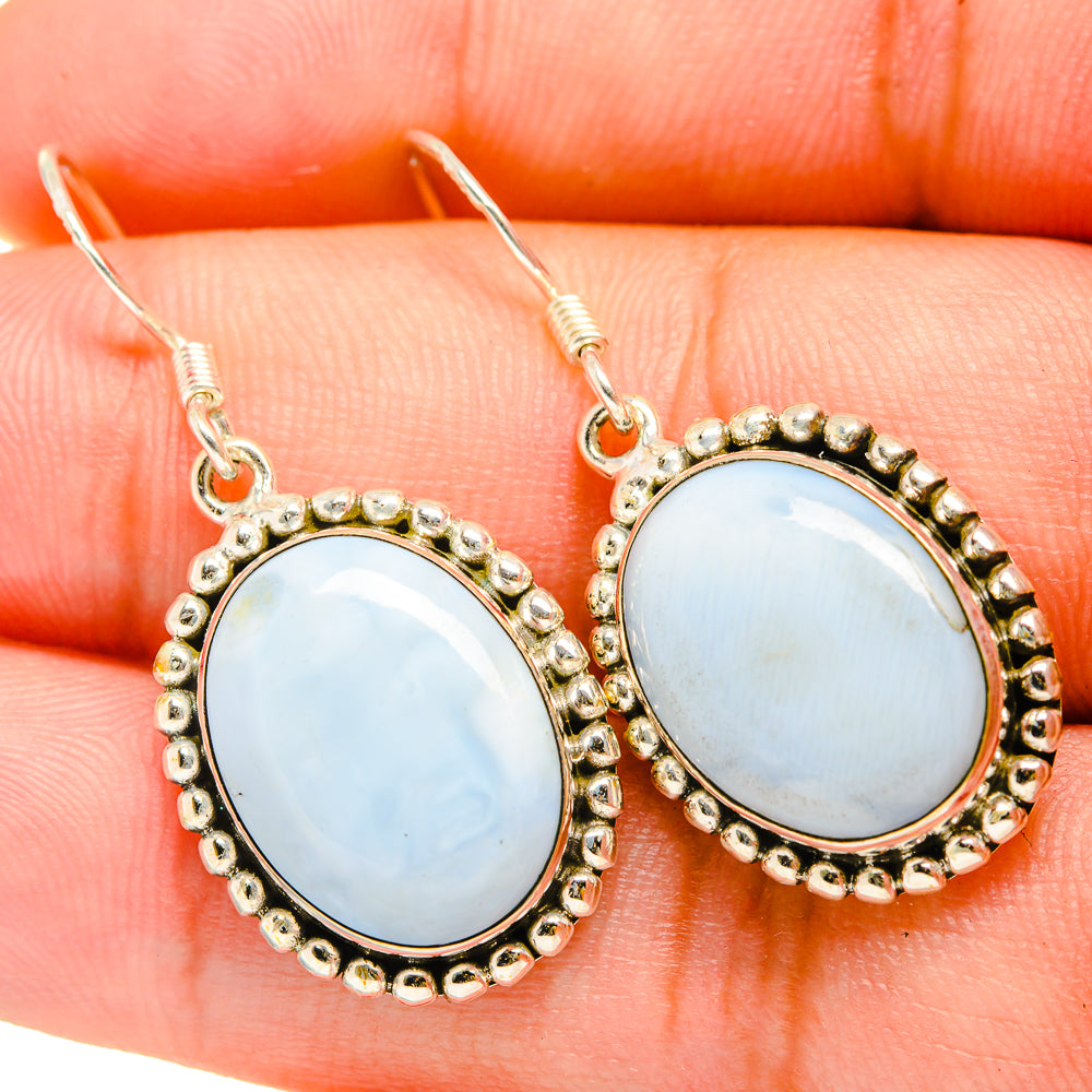 Owyhee Opal Earrings handcrafted by Ana Silver Co - EARR419816