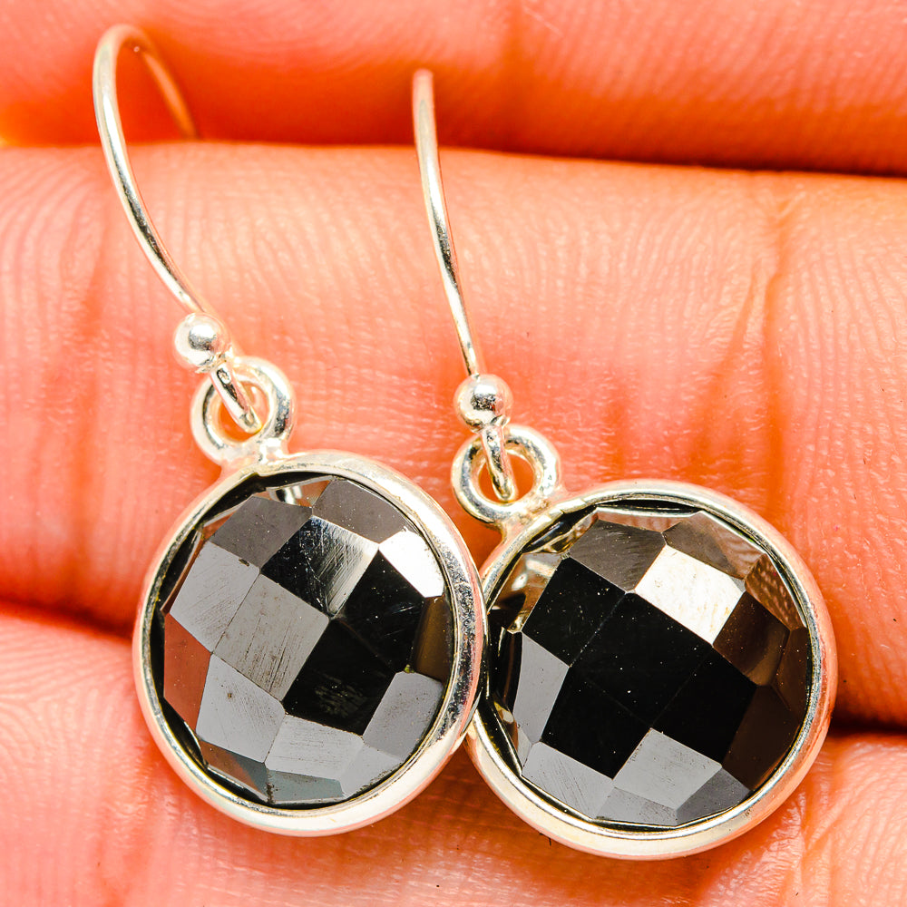 Hematite Earrings handcrafted by Ana Silver Co - EARR419854