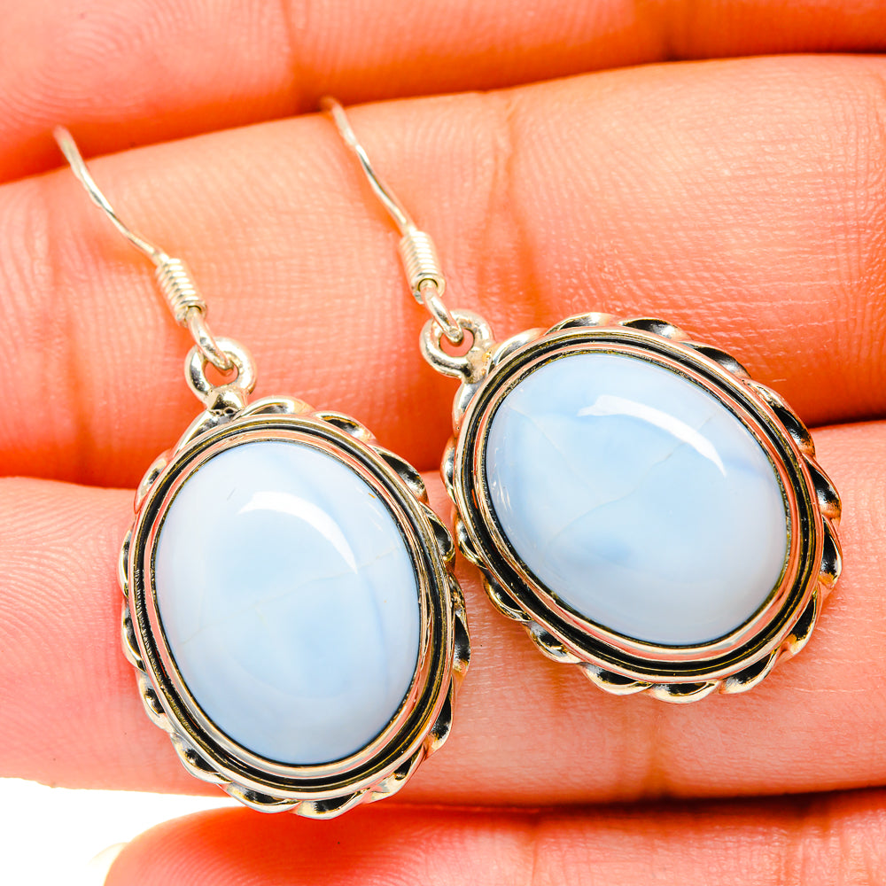 Owyhee Opal Earrings handcrafted by Ana Silver Co - EARR419874