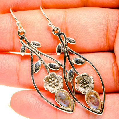 Labradorite Earrings handcrafted by Ana Silver Co - EARR419887