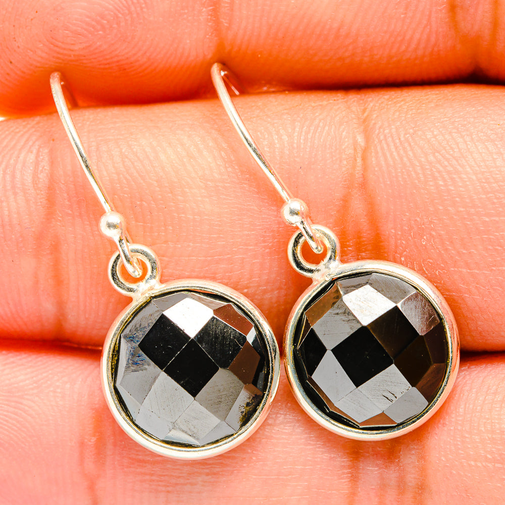 Hematite Earrings handcrafted by Ana Silver Co - EARR419890