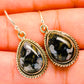 Gabbro Stone Earrings handcrafted by Ana Silver Co - EARR419900