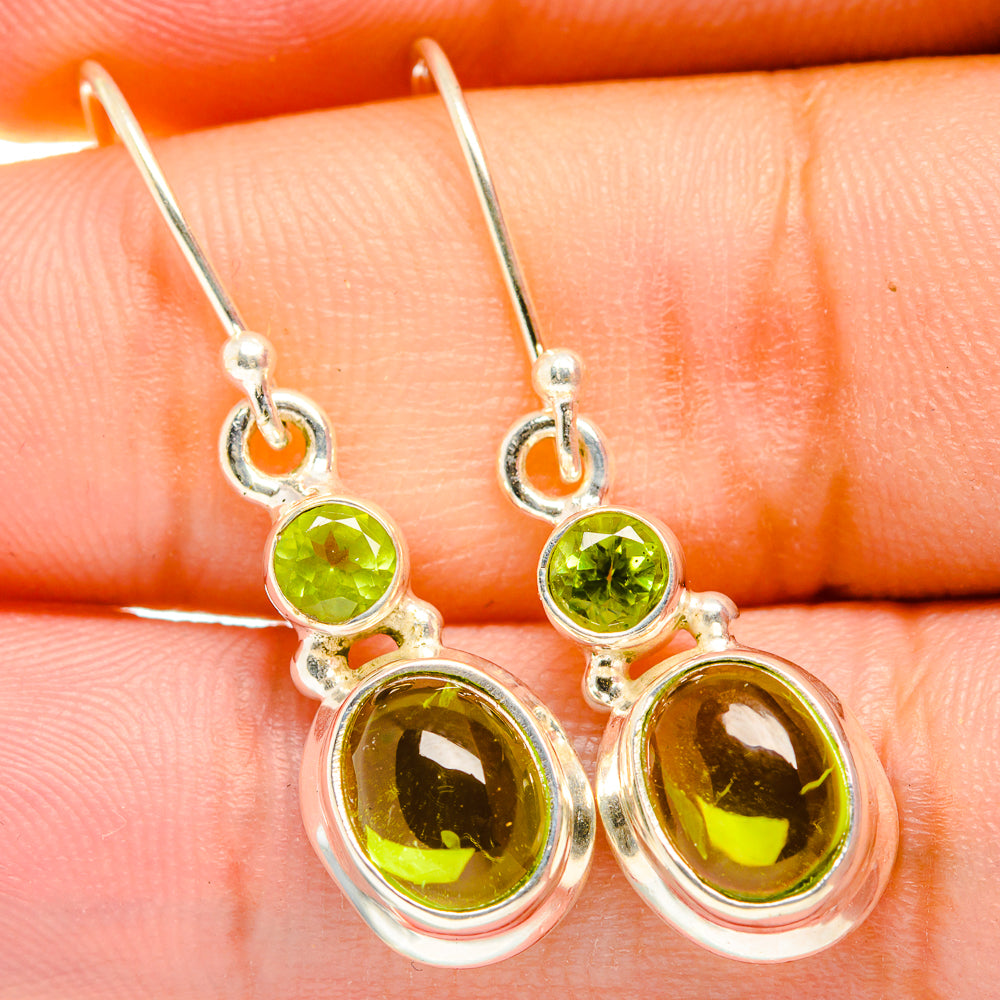 Peridot Earrings handcrafted by Ana Silver Co - EARR419922