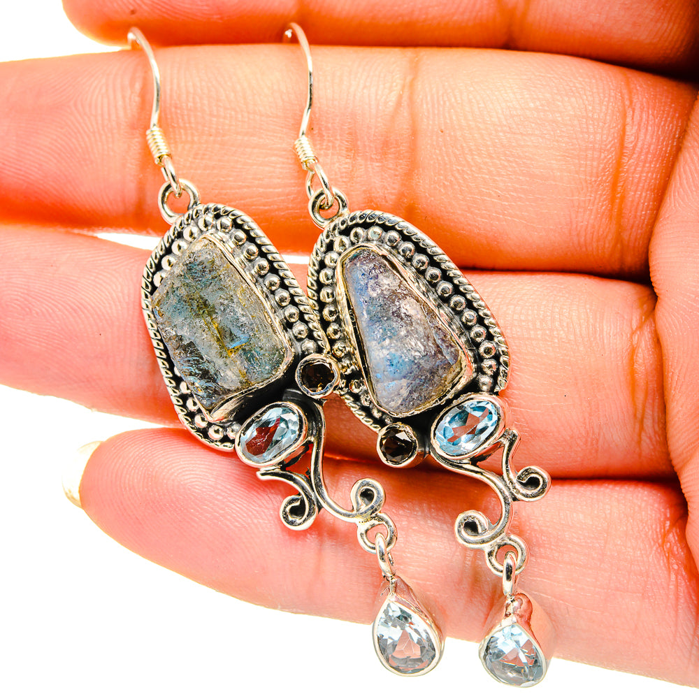 Labradorite Earrings handcrafted by Ana Silver Co - EARR419935