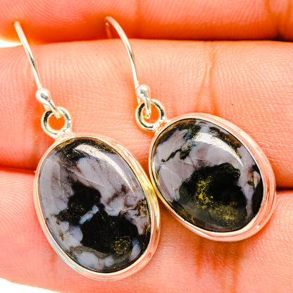 Gabbro Stone Earrings handcrafted by Ana Silver Co - EARR419942