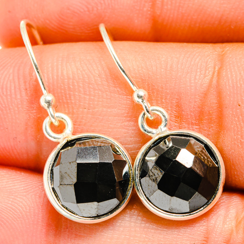 Hematite Earrings handcrafted by Ana Silver Co - EARR419948