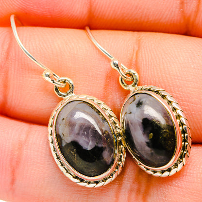 Gabbro Stone Earrings handcrafted by Ana Silver Co - EARR419967