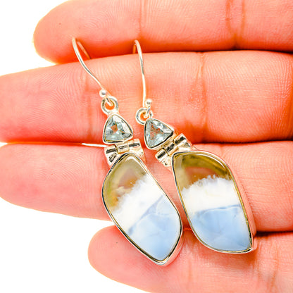 Owyhee Opal Earrings handcrafted by Ana Silver Co - EARR420071