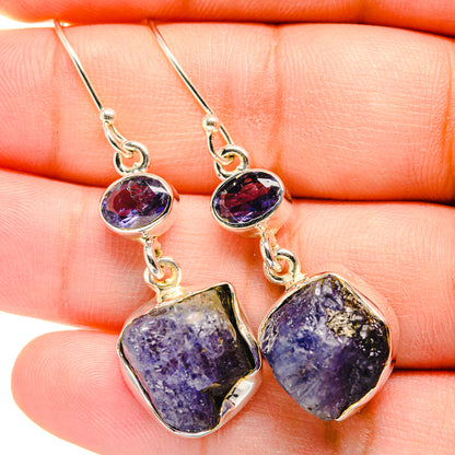 Tanzanite Earrings handcrafted by Ana Silver Co - EARR420085
