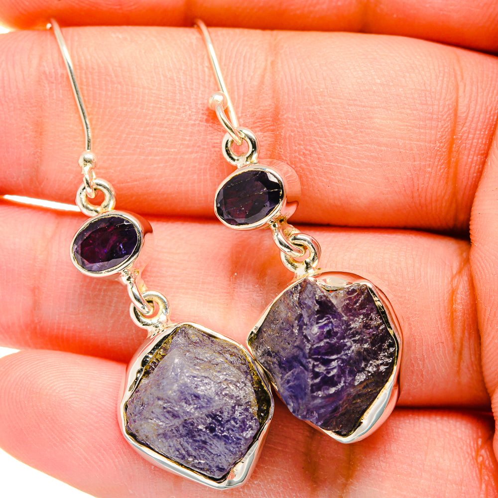 Tanzanite Earrings handcrafted by Ana Silver Co - EARR420108