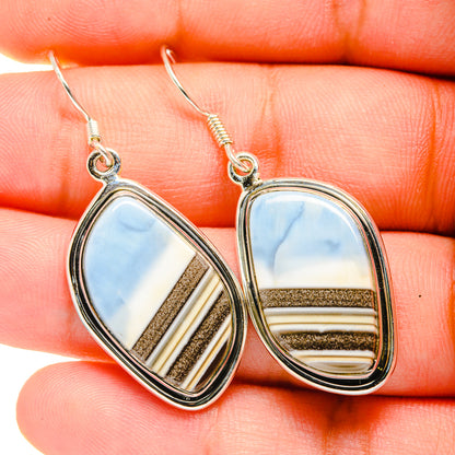 Owyhee Opal Earrings handcrafted by Ana Silver Co - EARR420129