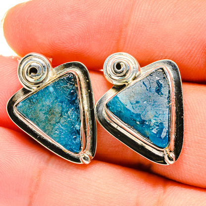 Apatite Earrings handcrafted by Ana Silver Co - EARR420130