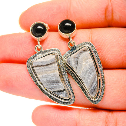 Desert Druzy Earrings handcrafted by Ana Silver Co - EARR420159