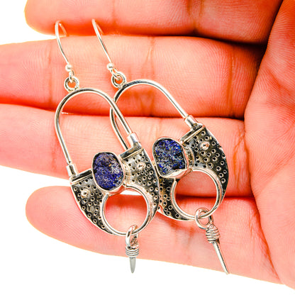 Tanzanite Earrings handcrafted by Ana Silver Co - EARR420182