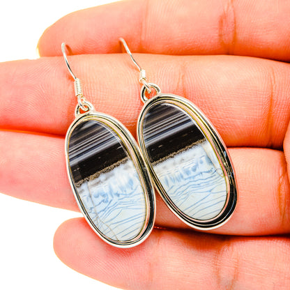 Owyhee Opal Earrings handcrafted by Ana Silver Co - EARR420203