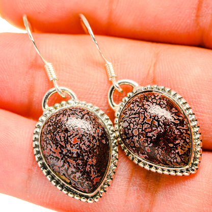 Dinosaur Bone Earrings handcrafted by Ana Silver Co - EARR420210