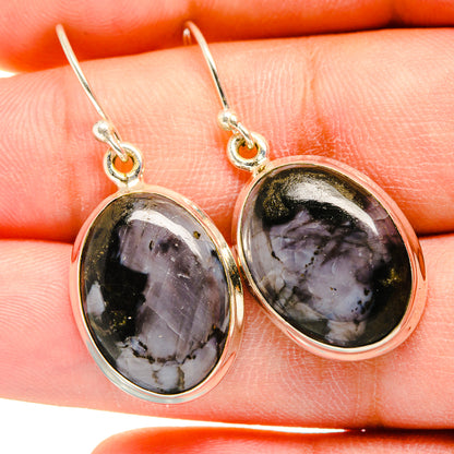 Gabbro Stone Earrings handcrafted by Ana Silver Co - EARR420217