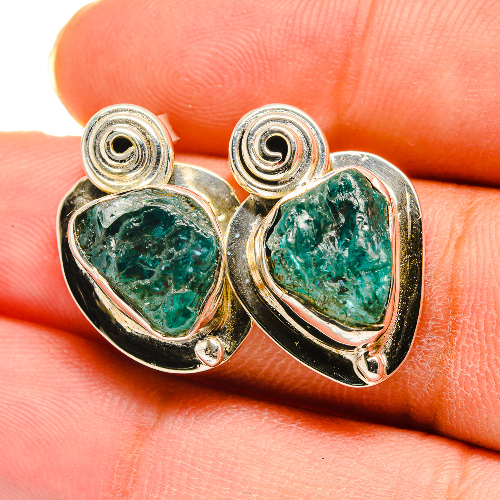 Apatite Earrings handcrafted by Ana Silver Co - EARR420237