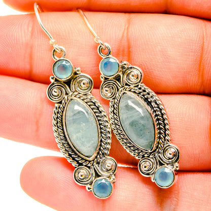 Aquamarine Earrings handcrafted by Ana Silver Co - EARR420256
