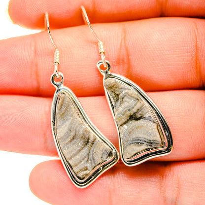 Desert Druzy Earrings handcrafted by Ana Silver Co - EARR420271